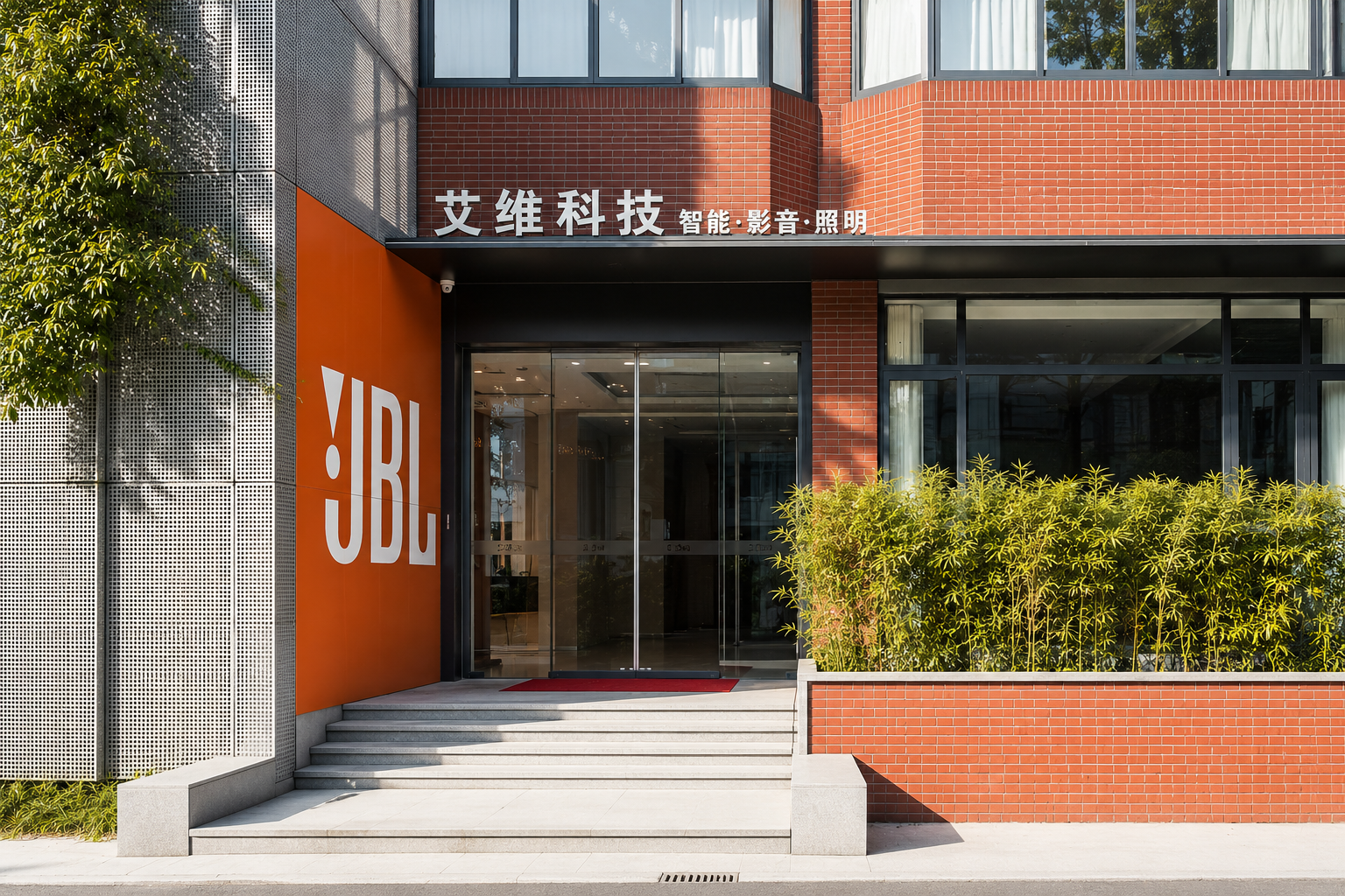 浙江艾维科技有限公司园区门头